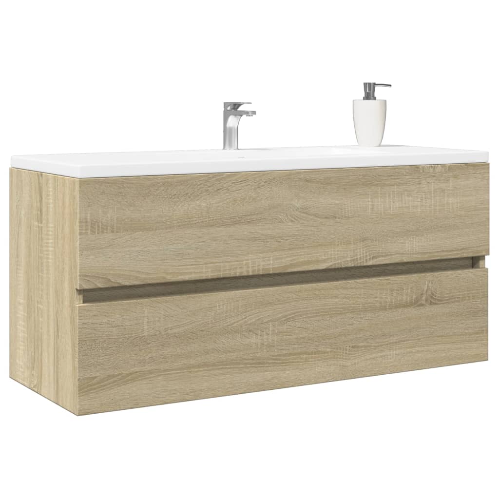Mobile Lavabo Bagno Rovere Sonoma 100x38,5x45 Cm In Truciolato - Image 3