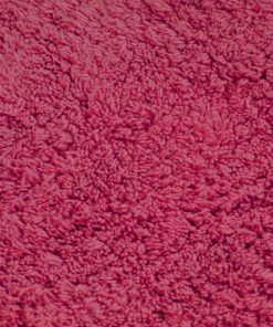 Set Tappetini Per Bagno 3 Pz In Tessuto Fucsia