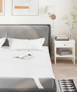 Coprimaterasso Bianco 140x200 Cm Impermeabile