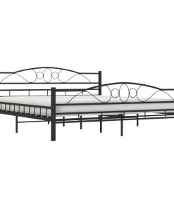 Giroletto Nero In Acciaio 180x200 cm