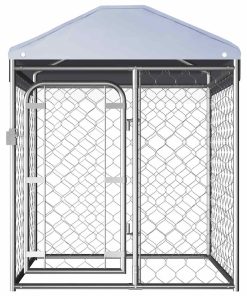 Canile Da Esterno Con Tetto 100x100x125 cm