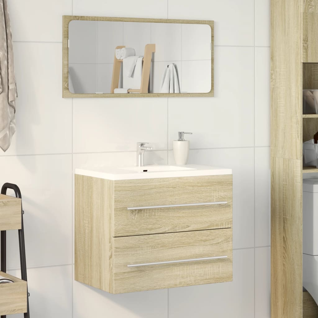 Mobile Lavabo Rovere Sonoma 60x38,5x48 Cm In Legno Multistrato - Image 3
