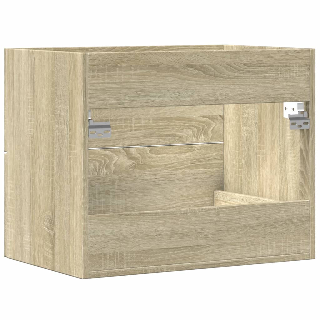 Mobile Lavabo Rovere Sonoma 60x38,5x48 Cm In Legno Multistrato - Image 2