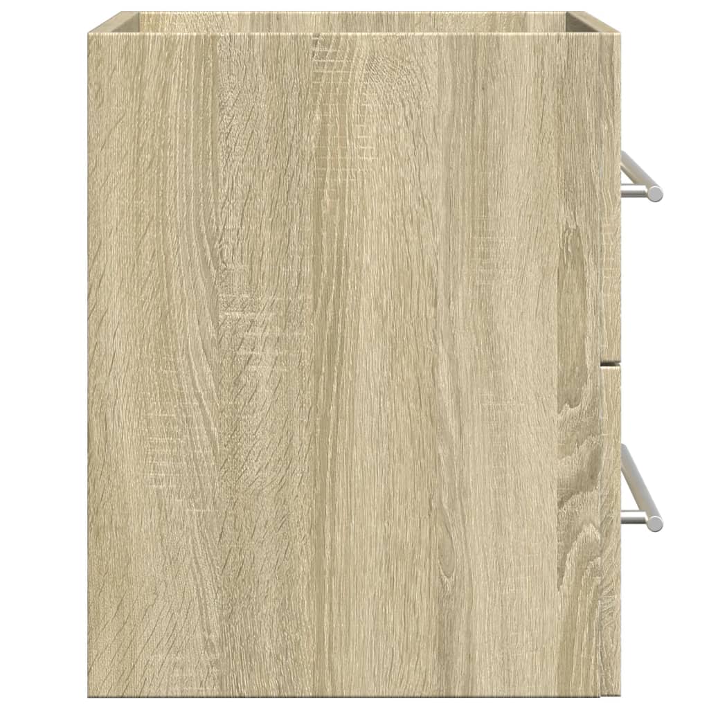 Mobile Lavabo Rovere Sonoma 60x38,5x48 Cm In Legno Multistrato - Image 5