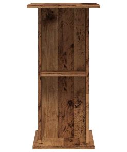 Supporto Per Acquario Legno Antico 36x60,5x72,5cm In Truciolato