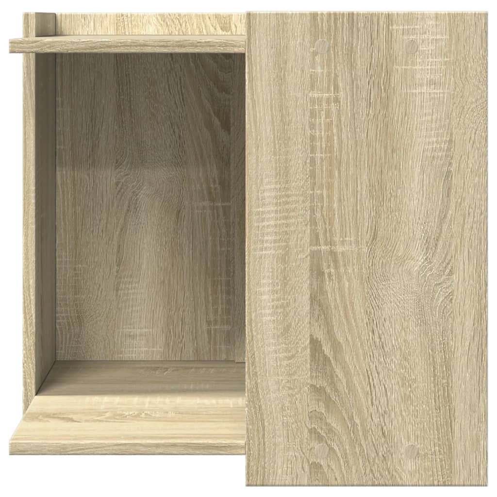 Recinto Lettiera Gatti Rovere Sonoma 53x53x51 Cm In Truciolato