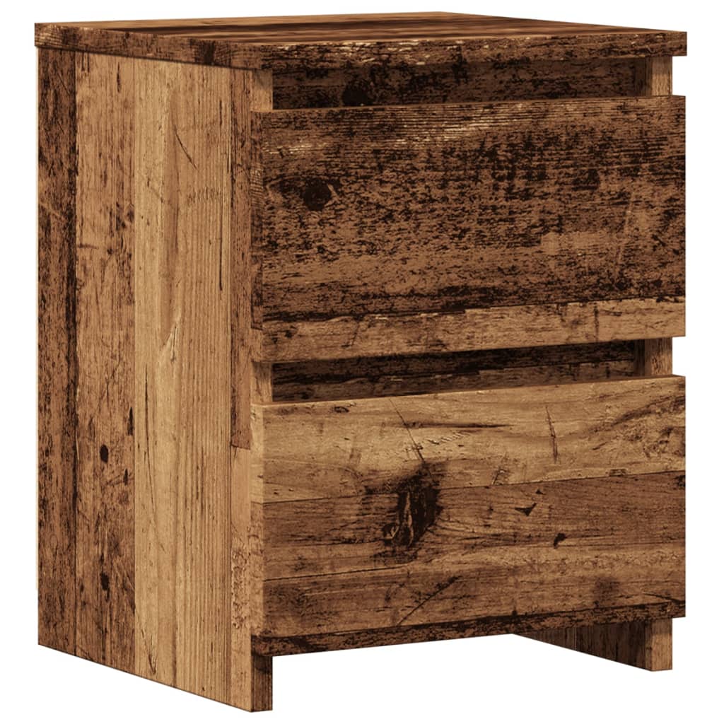 Comodino Legno Antico 30x30x40 Cm In Legno Multistrato - Image 5