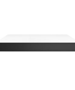 Materasso A Molle Insacchettate Nero 180x200x20cm In Similpelle