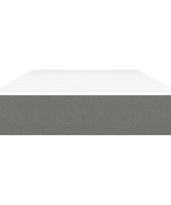 Materasso A Molle Insacchettate Grigio Scuro 90x190x20 cm
