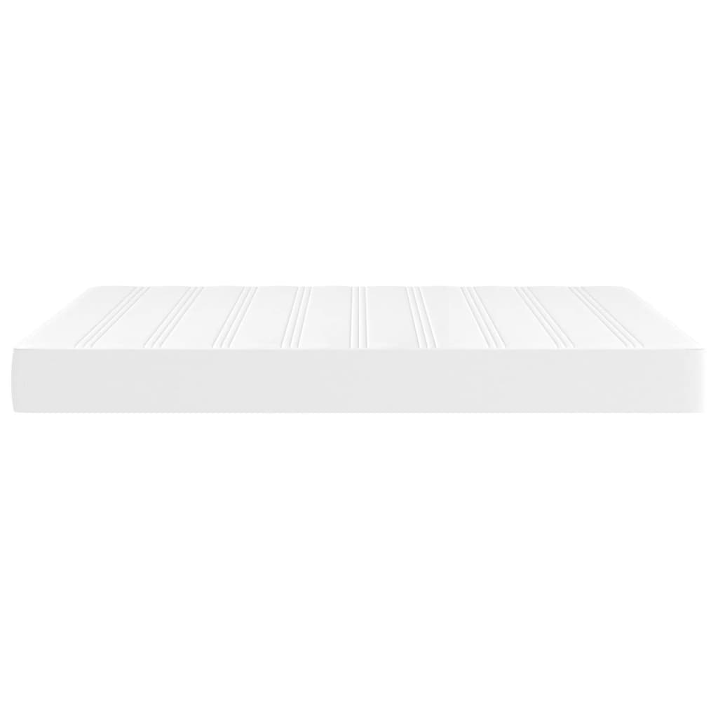 Materasso A Molle Bianco 140x200x20 Cm In Similpelle