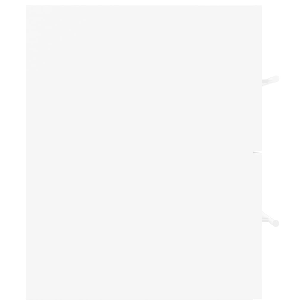 Mobile Lavabo Bianco 100x38,5x48 Cm In Legno Multistrato - Image 3