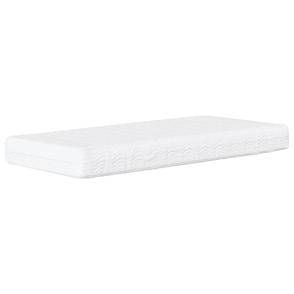 Materasso In Schiuma Bianco 90x190 Cm Durezza H2 h3 - Image 6