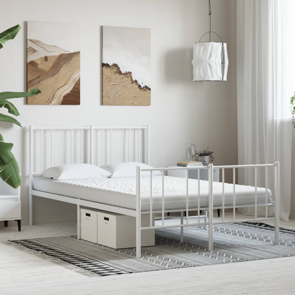 Materasso In Schiuma Bianco 140x200 Cm 7 Zone Durezza 20 Ild - Image 6