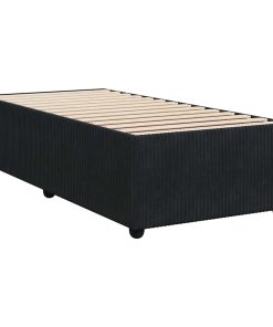 Giroletto Nero 80x200 Cm In Velluto