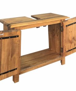 Set Mobili Da Bagno In Legno Massello Di Pino