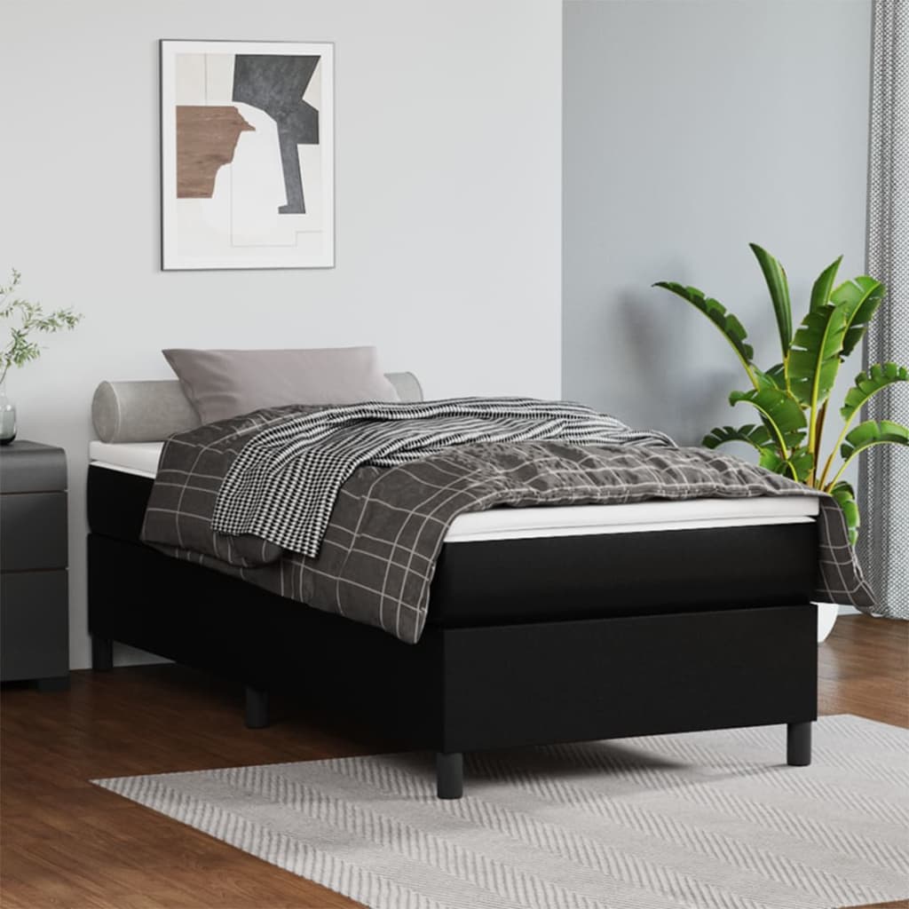 Giroletto Nero 80x200 Cm In Similpelle