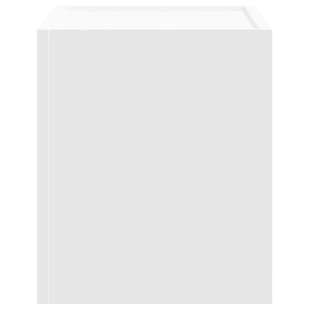 Comodino A Parete Bianco 45x30x35 cm - Image 2