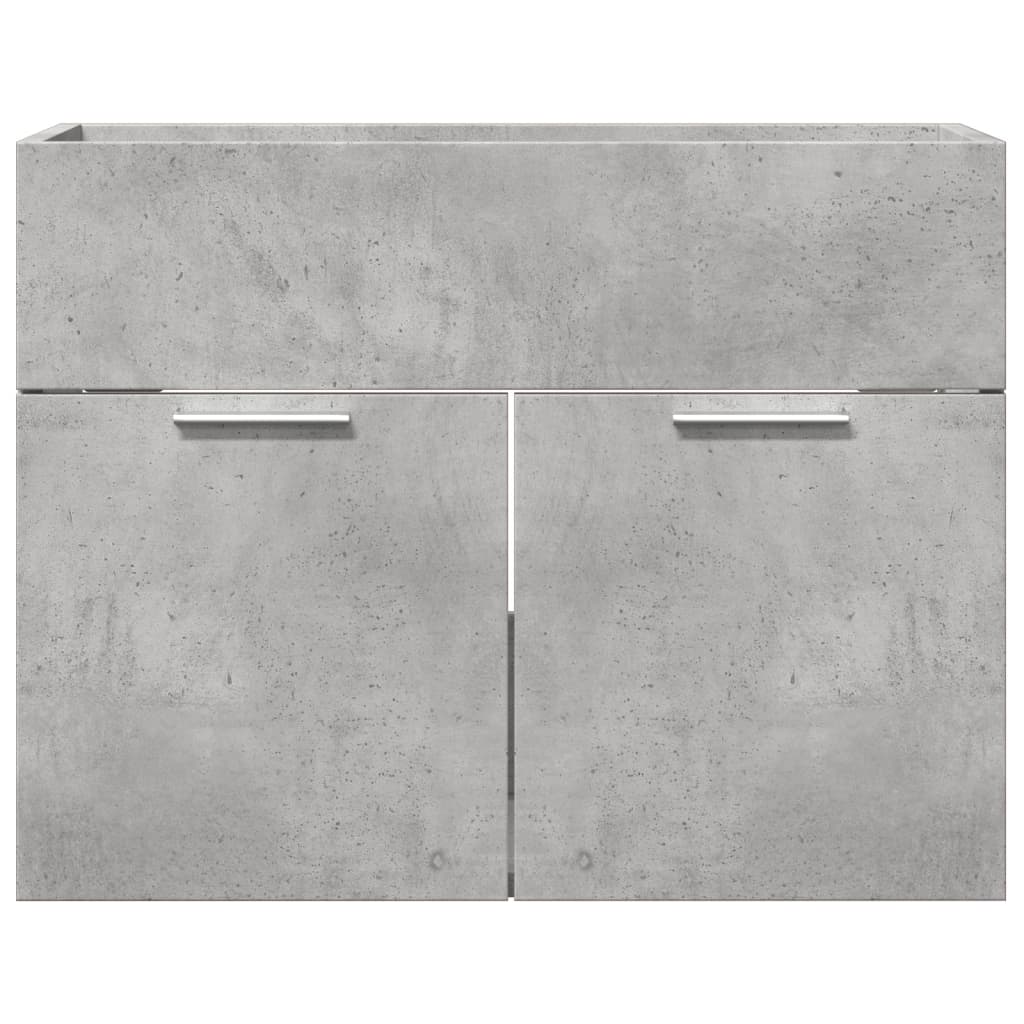 Mobile Sottolavabo Grigio Cemento 60x38,5x46 Legno Multistrato - Image 5