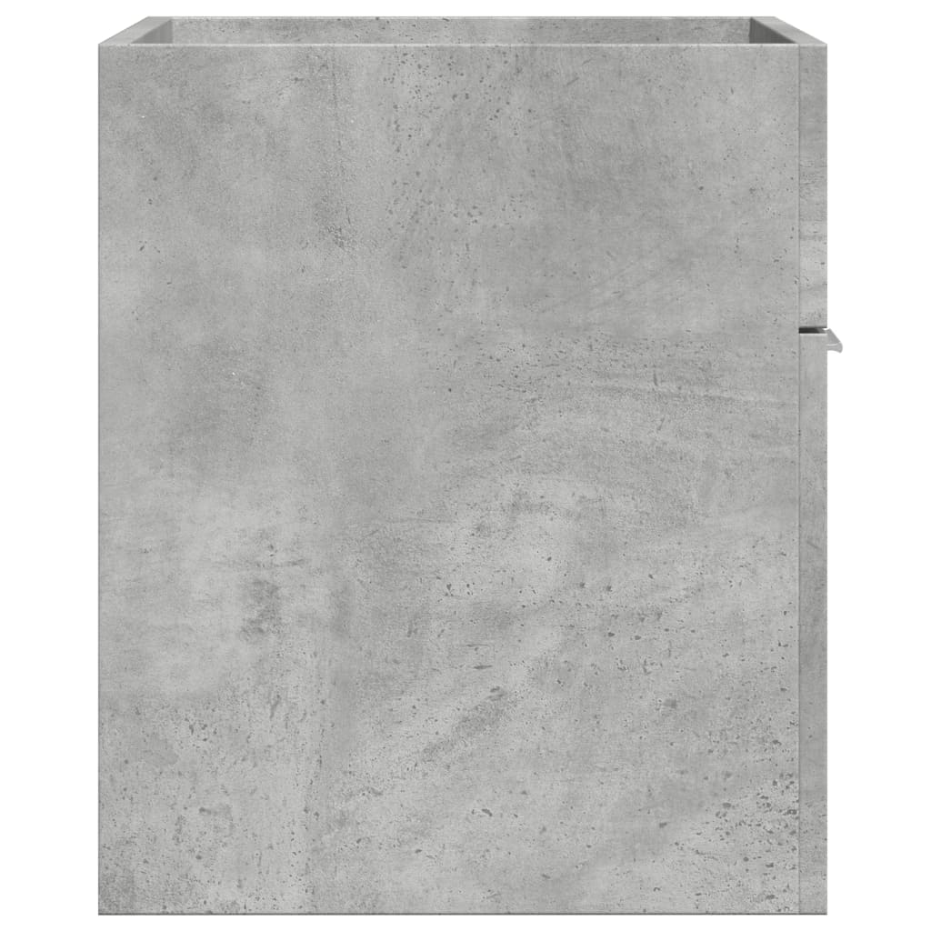 Mobile Sottolavabo Grigio Cemento 60x38,5x46 Legno Multistrato - Image 4