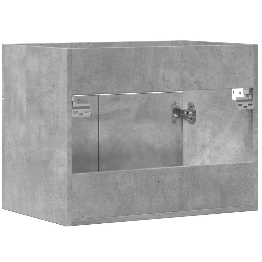 Mobile Sottolavabo Grigio Cemento 60x38,5x46 Legno Multistrato - Image 3