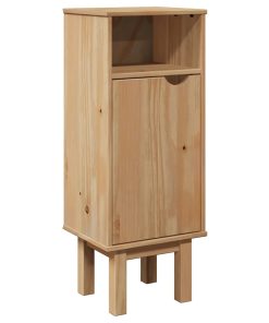 Mobile Da Bagno Otta 35x30x90 Cm In Legno Massello Di Pino