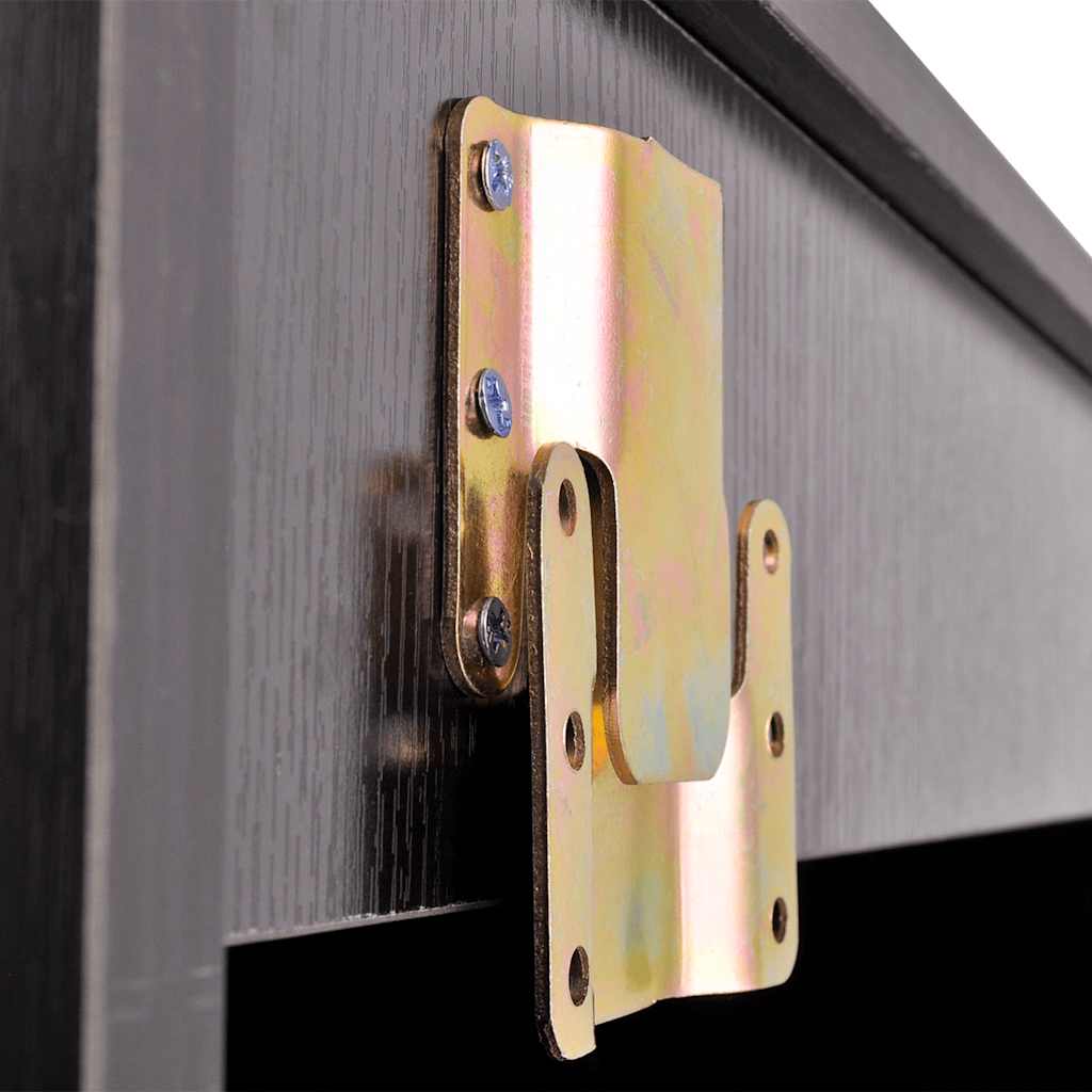 Mobili Da Bagno Con Lavabo Set 7 Pz Nero - Image 3