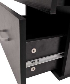 Mobili Da Bagno Con Lavabo Set 7 Pz Nero