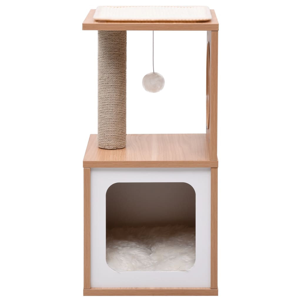 Albero Per Gatti Con Tappeto Tiragraffi In Sisal 60 cm - Image 6