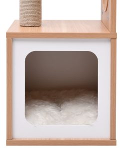 Albero Per Gatti Con Tappeto Tiragraffi In Sisal 60 cm