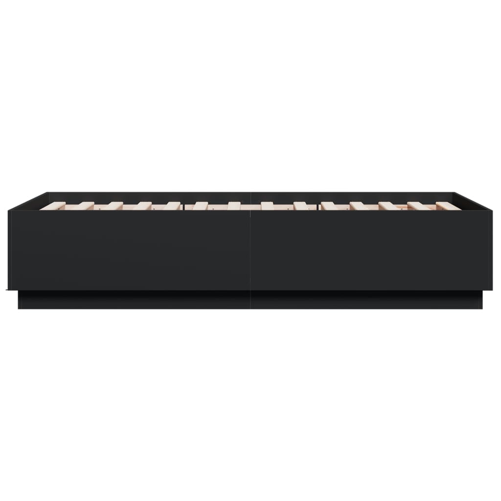 Giroletto Nero 90x190 Cm In Legno Multistrato