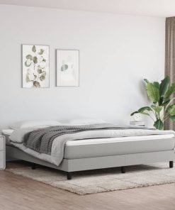 Materasso A Molle Insacchettate Grigio Chiaro 160x200x20 cm