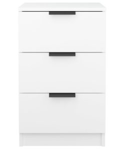 Comodino Bianco 40x36x65 cm