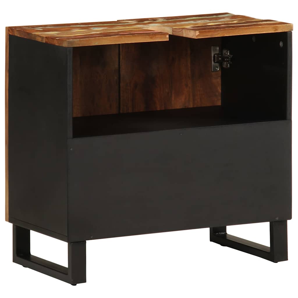 Mobile Lavabo 62x33x58 Cm Legno Massello Recupero E Multistrato - Image 3