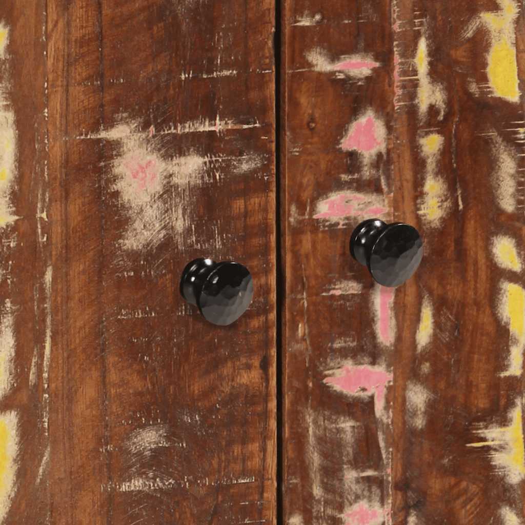 Mobile Lavabo 62x33x58 Cm Legno Massello Recupero E Multistrato