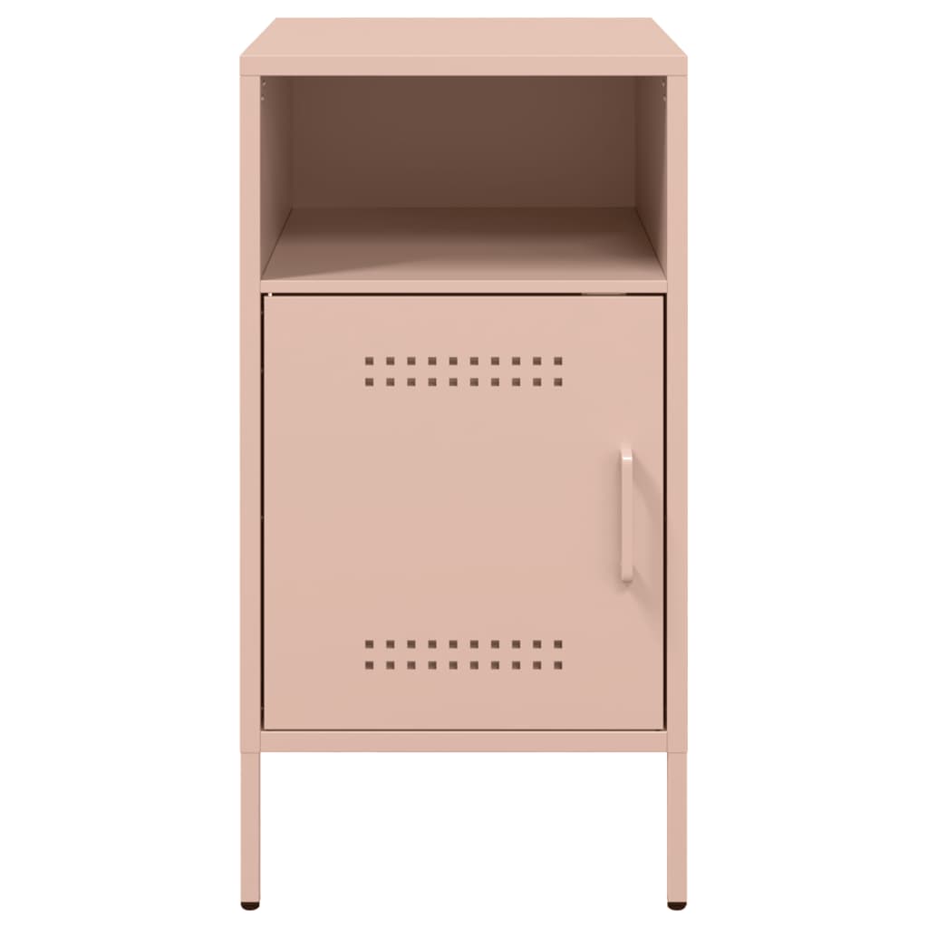 Comodini 2 Pz Rosa 36x39x68 Cm In Acciaio - Image 6