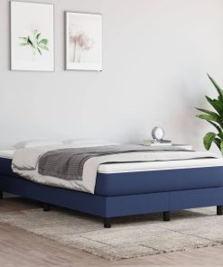 Materasso A Molle Insacchettate Blu 120x200x20 Cm In Tessuto