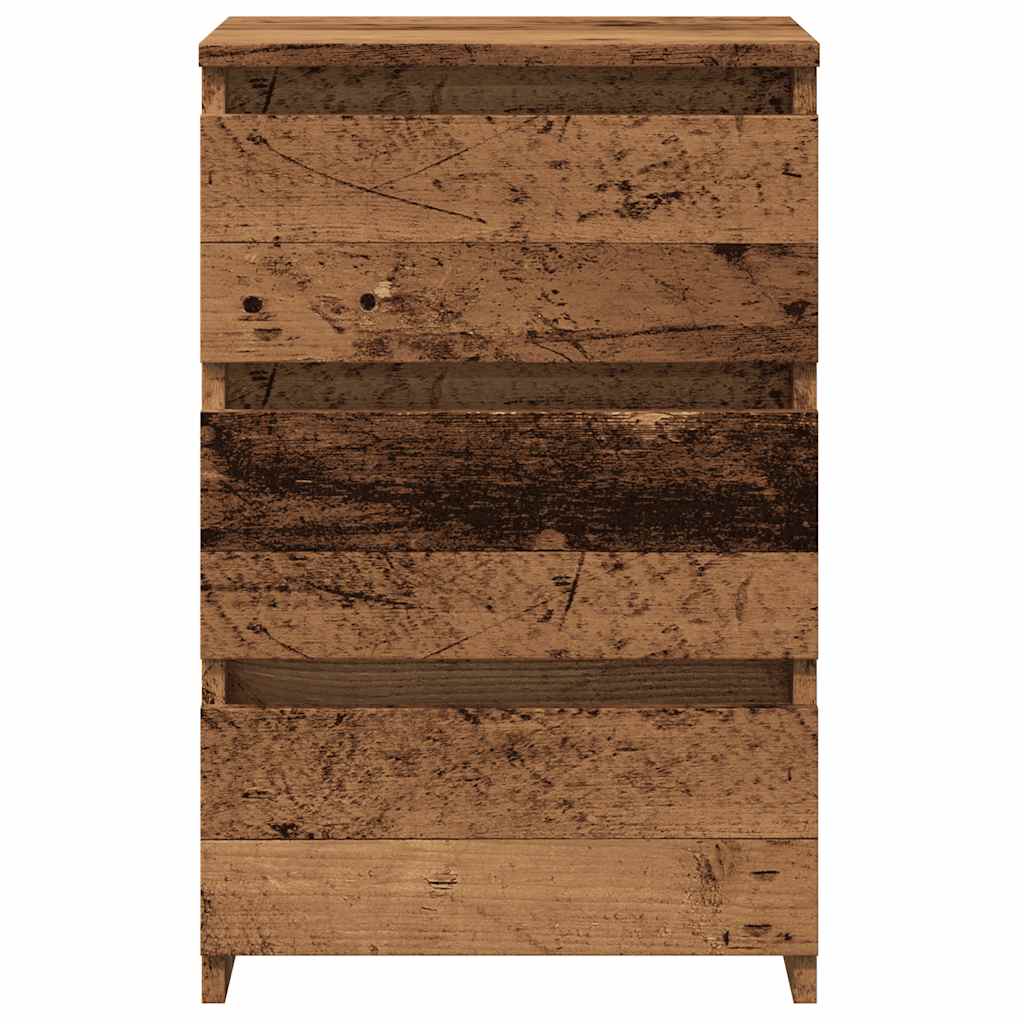 Comodini Legno Antico 2 Pz 40x35x62,5 Cm In Legno Multistrato - Image 6