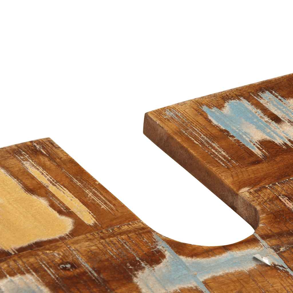 Mobile Da Bagno 55x35x60 Cm In Legno Massello Di Recupero - Image 2