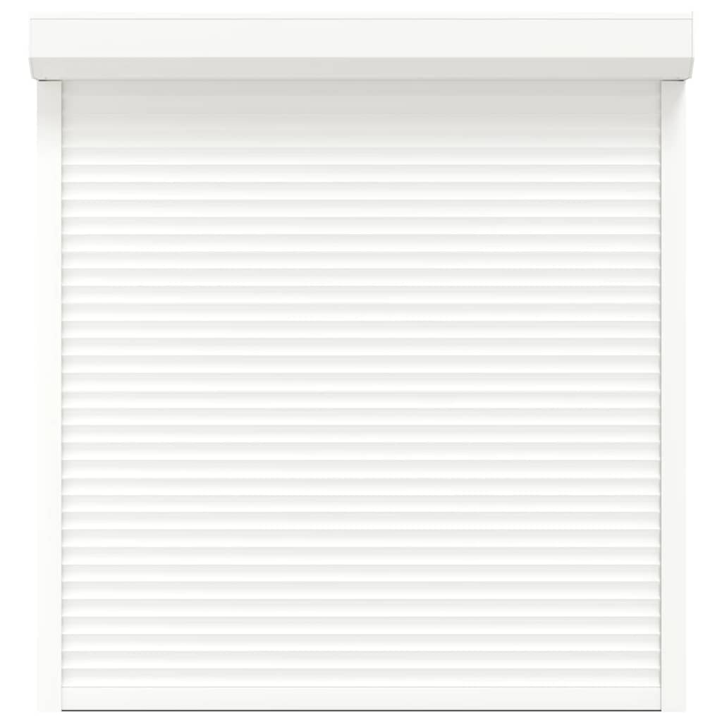 Tapparella Avvolgibile In Alluminio 140x150 Cm Bianca