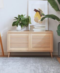 Ante Con Design A Lamelle 2 Pz 39,5x49,4 Cm In Legno Di Pino