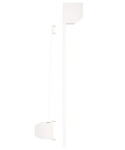 Tapparella Avvolgibile In Alluminio 70x100 Cm Bianca