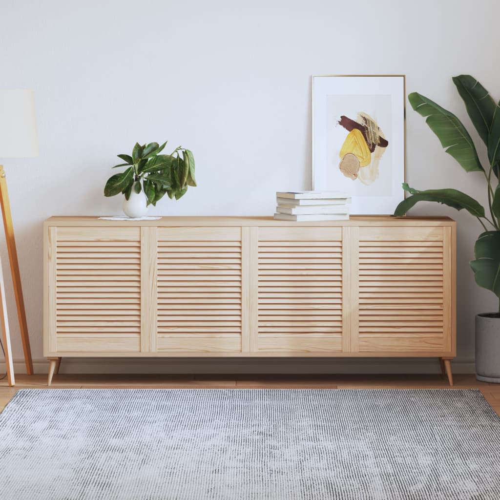 Ante Con Design A Lamelle 4 Pz 61,5x49,4 Cm In Legno Di Pino