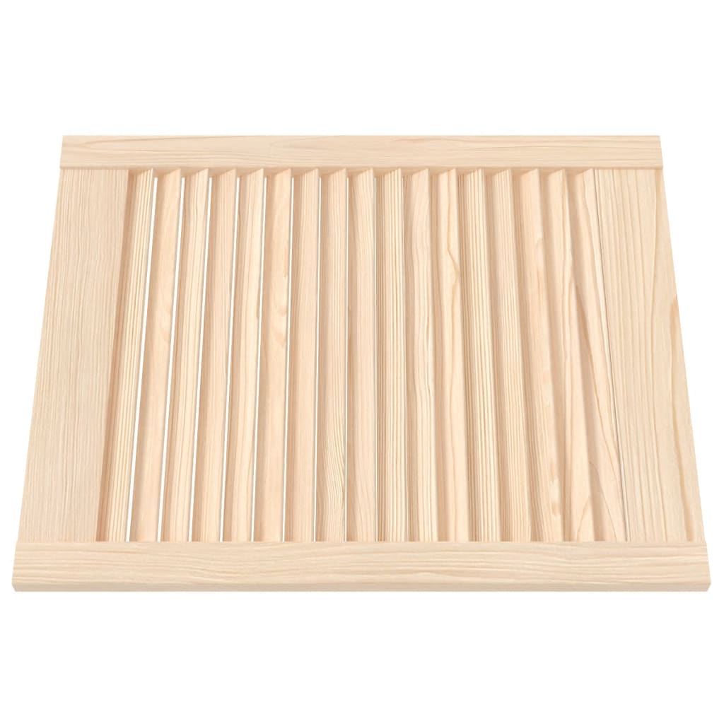 Ante Con Design A Lamelle 4 Pz 61,5x49,4 Cm In Legno Di Pino - Image 6