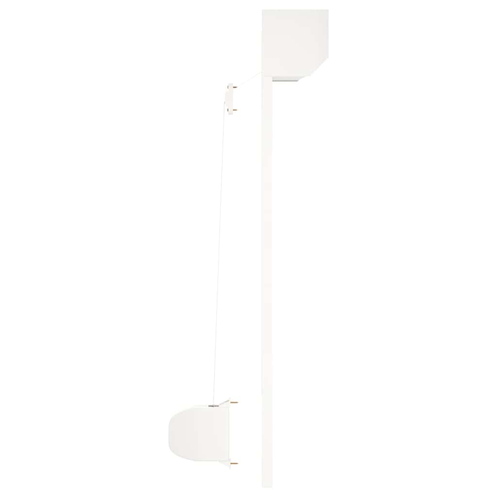 Tapparella Avvolgibile In Alluminio 100x100 Cm Bianca