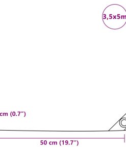 Telone 650 G/m² 3,5x5 M Verde