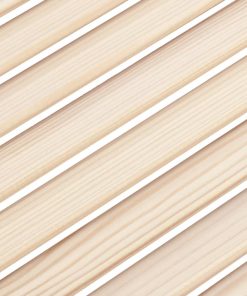 Ante Con Design A Lamelle 2 Pz 39,5x59,4 Cm In Legno Di Pino