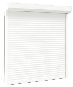 Tapparella Avvolgibile In Alluminio 130x140 Cm Bianca