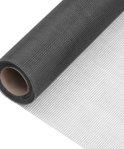 Zanzariera In Fibra Di Vetro 60x1000 Cm Nera
