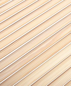 Ante Con Design A Lamelle 2 Pz 99,3x59,4 Cm In Legno Di Pino