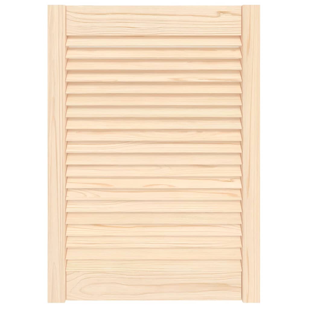 Anta Con Design A Lamelle 69x49,4 Cm In Legno Di Pino - Image 6